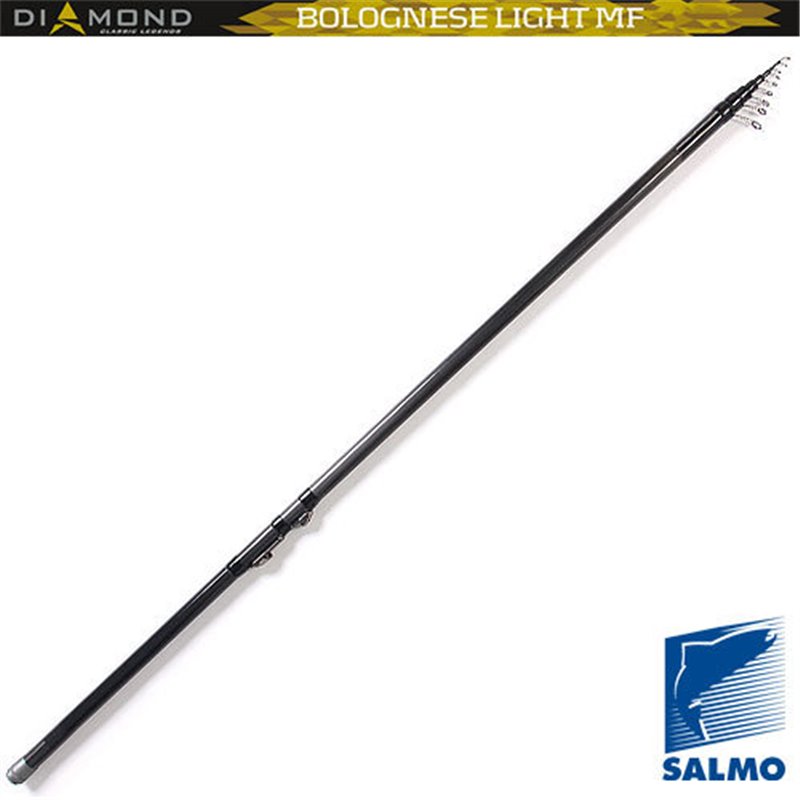 Удилище поплавочное с кольцами Salmo Diamond BOLOGNESE LIGHT MF 4 м., тест 3-15 гр