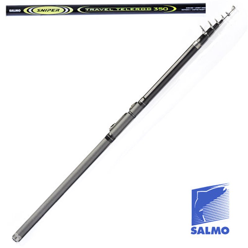 Удилище поплавочное с кольцами Salmo Sniper TRAVEL TELEROD 4.7 м., тест до 15 гр.