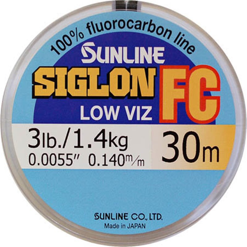 Леска флюорокарбоновая Sunline Siglon FC 30 м.